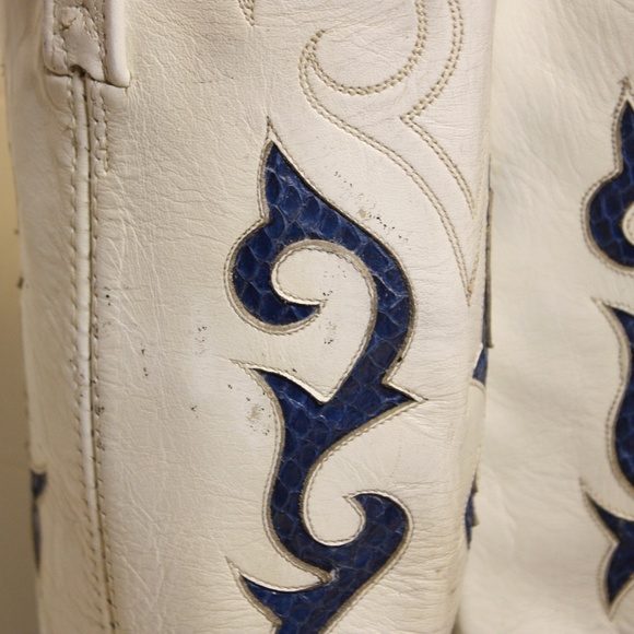 Dan Post mens snakeskin boots - Picture 3 of 9